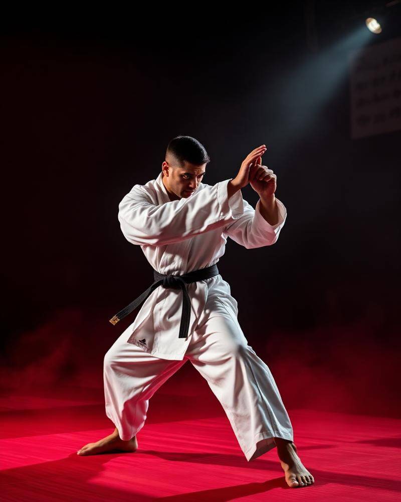 Japanese Karate class